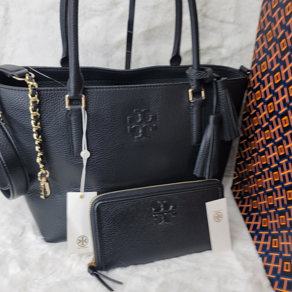🔥 NWT Tory Burch SET Matching Designer Purse + - Picture 10 of 13